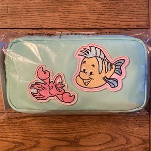 NWT Stoney Clover Lane Small Pouch with Flounder and Sebastian
